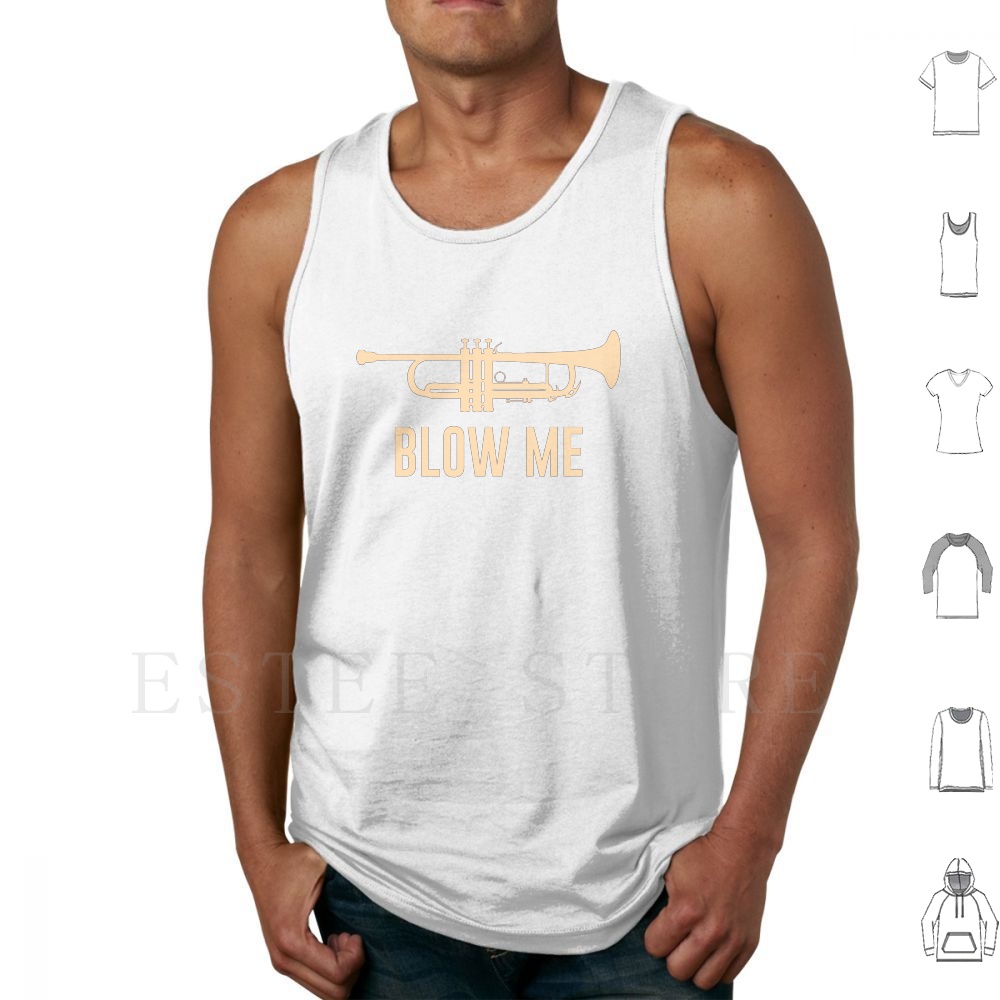 Musical Instrument Jokes - Trumpet Tank Tops Vest Instrument Band