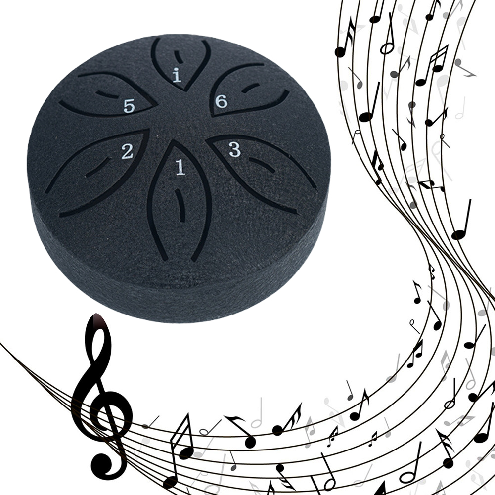Musical Instrument Note - 3 Inches 6 Notes Rain Drum