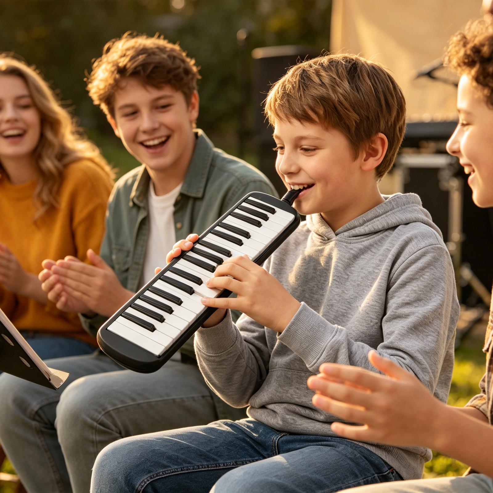 Musical Instrument Melodica - Melodica Instrument 32-Key Portable Percussion Keyboard