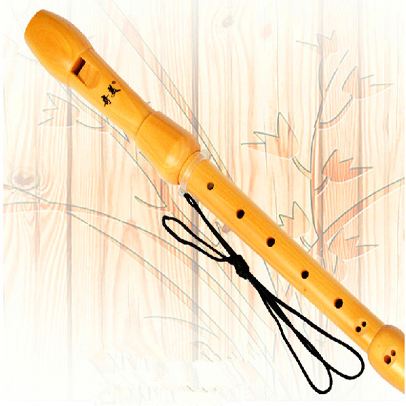 Recorder Baroque Style - Professional Wooden F-KEY Baroque Alto Recorder