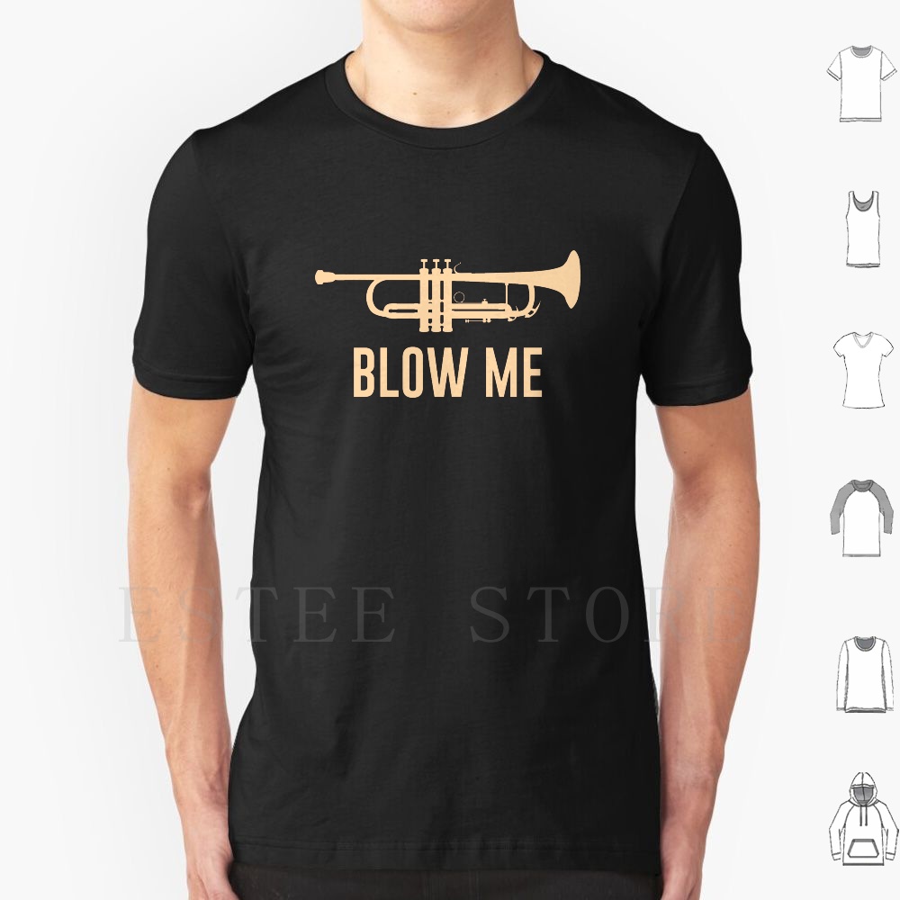 Musical Instrument Jokes - Trumpet T Shirt Print Cotton Instrument