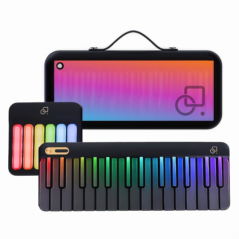 Musical Instrument No Touch - Stylish LED-Backlit PopuPiano Smart Digital Piano: