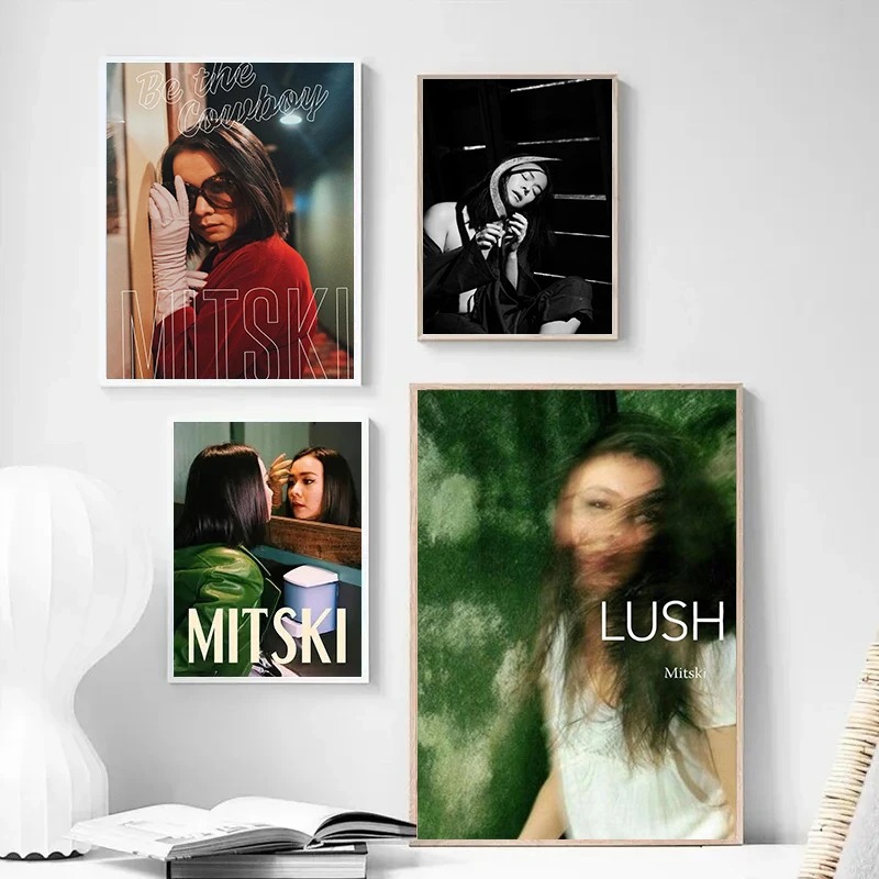 American Pop Singer MITSKI Art - Musical Instrument Painting review and price