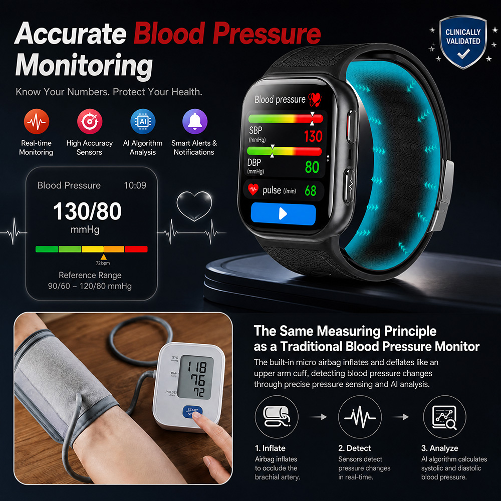 2026New Airbag Blood Pressure  - Musical Instrument No Touch review and price