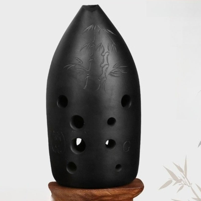 Professional Pottery Xun Black - Musical Instrument Ancient review and price