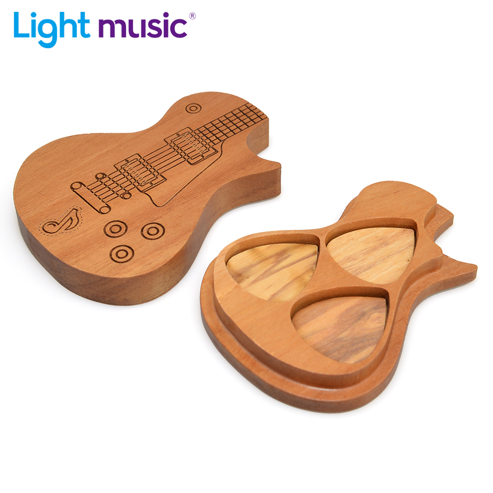 Guitar Picks Holder Wooden Ple - Cajon Musical Instrument review and price