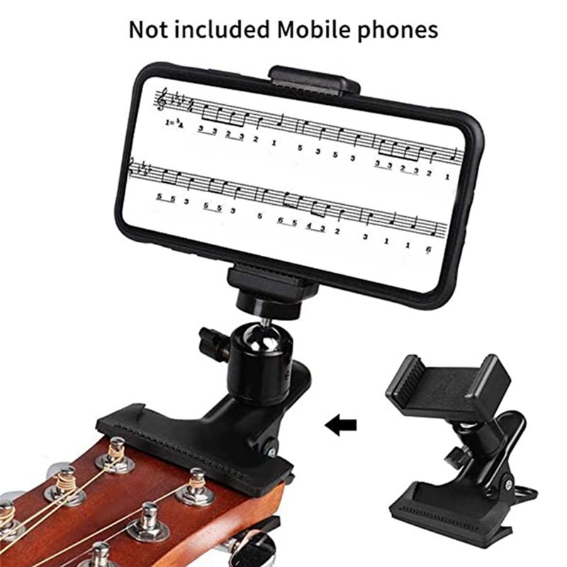 [828 Sale] Guitar Phone Holder - Musical Instrument Video review and price