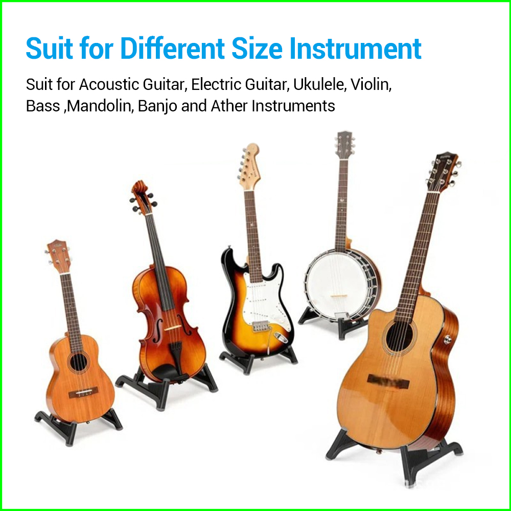 Guitar Stand - A Frame Foldabl - Musical Instrument Note review and price