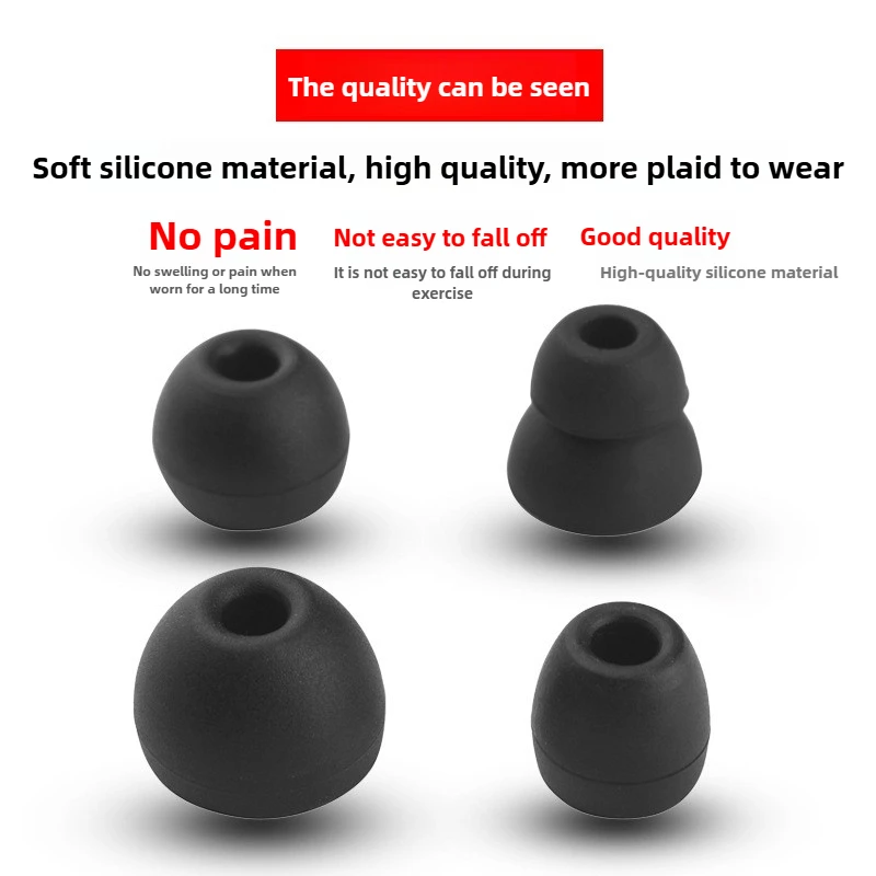 4 - Pair Set of Soft Silicone  - Beats Headphone Powerbeats Pro review and price