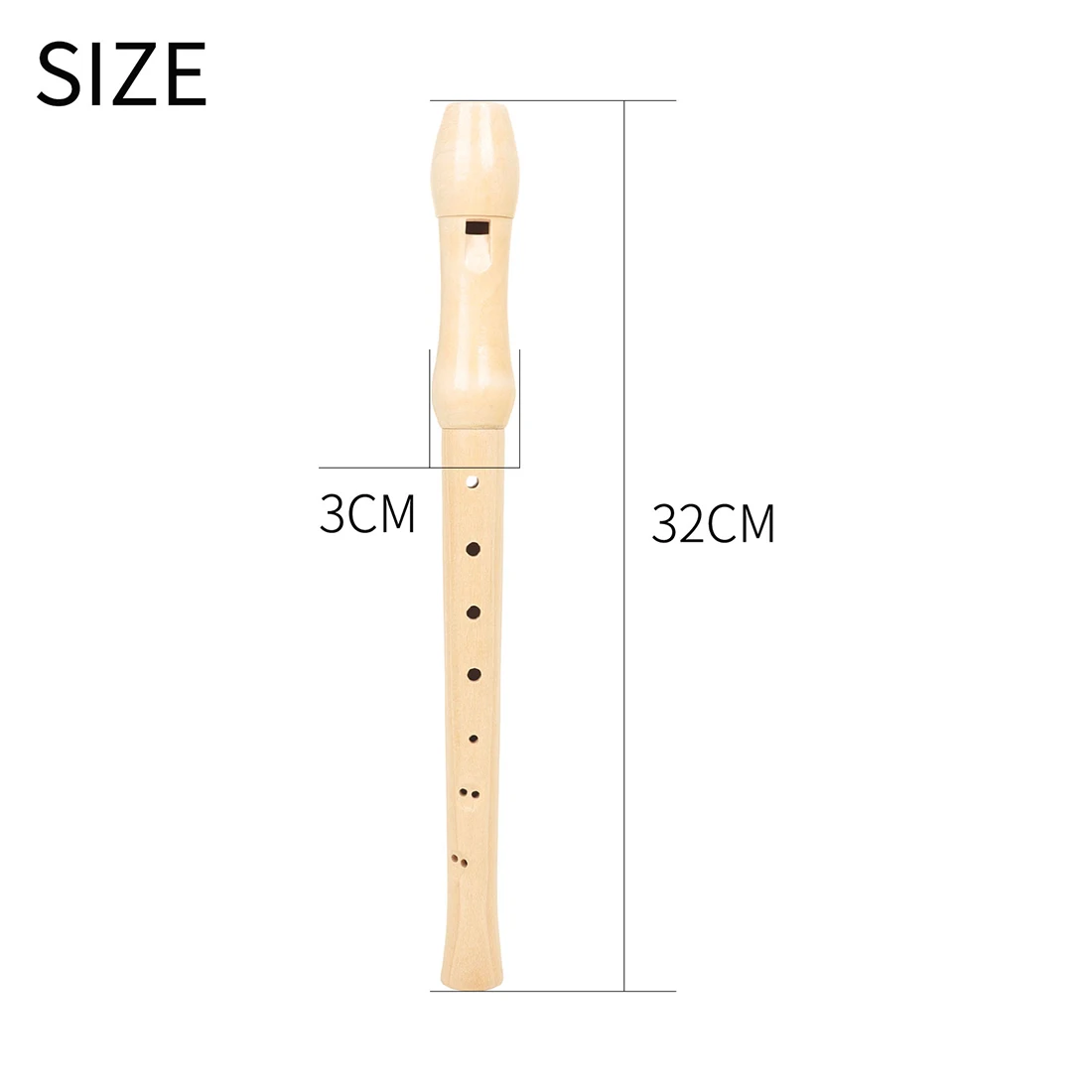 1pc 8 Hole Treble Clarinet Woo - Recorder Baroque Style review and price