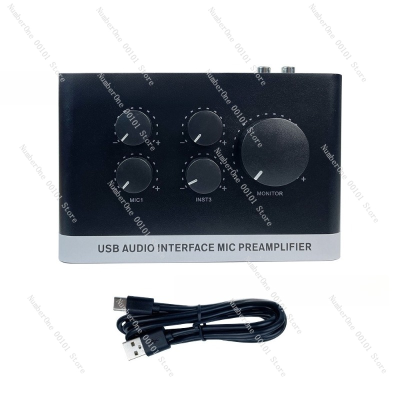 USB External Sound Card with 4 - Musical Instrument Video review and price