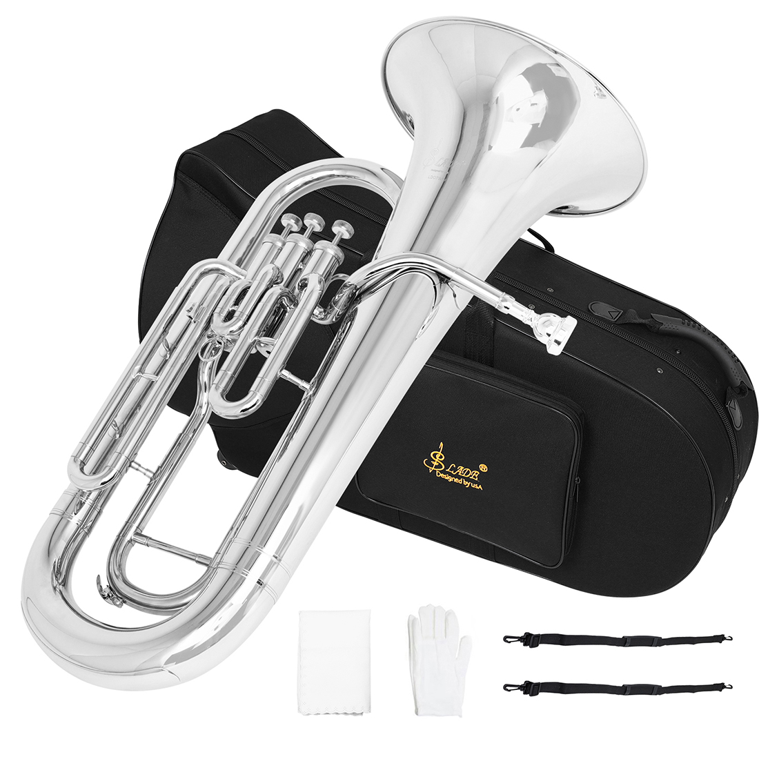 SLADE B Flat Euphonium 3-Key V - Musical Instrument Euphonium review and price