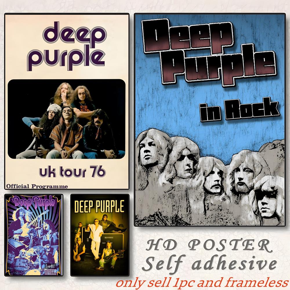 Hard Rock Band Music-Deep Purp - Musical Instrument Painting review and price