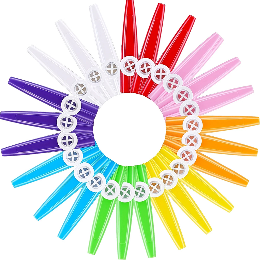 6pcs 11.5cm Plastic Kazoo Anci - Musical Instrument Ancient review and price