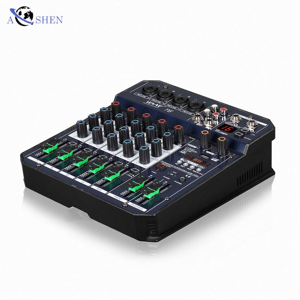 AOSHEN Audio Mixer for DJ Musi - Musical Instrument Video review and price