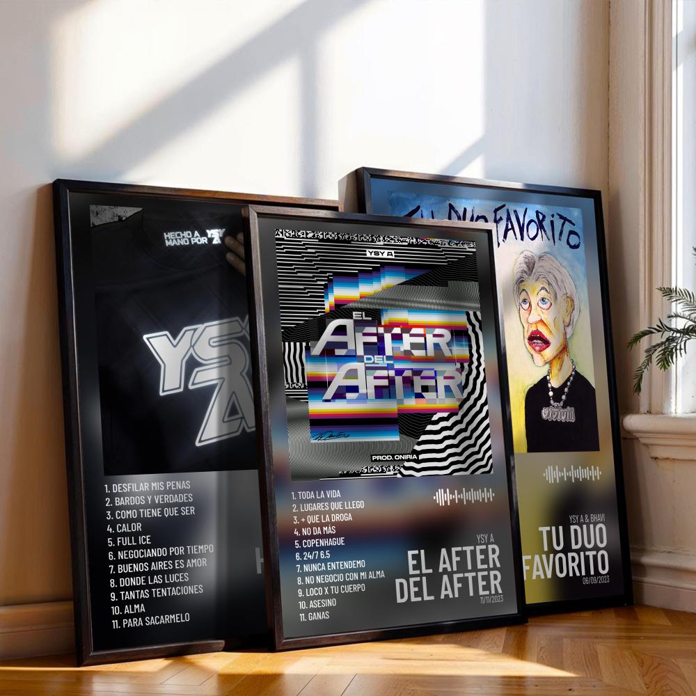 YSY A Poster Music Album Cover - Musical Instrument Painting review and price