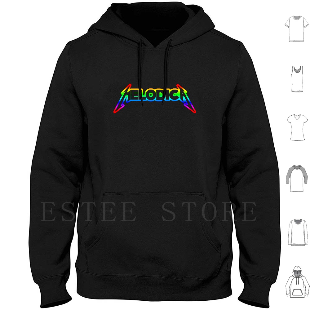 Rainbow Melodica Hoodies Melod - Musical Instrument Jokes review and price