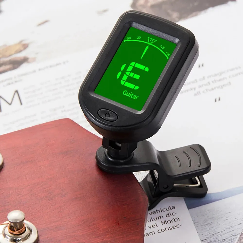 T-02 Guitar Tuner Clip-on Chro - Musical Instrument Note review and price