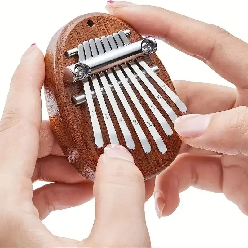 8 Key Mini Wood Kalimba High Q - Musical Instrument Marimba review and price