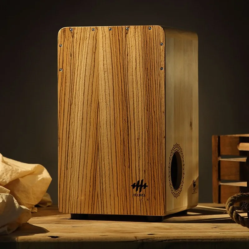 Solid Wood Cajon Box Drum Prof - Cajon Musical Instrument review and price