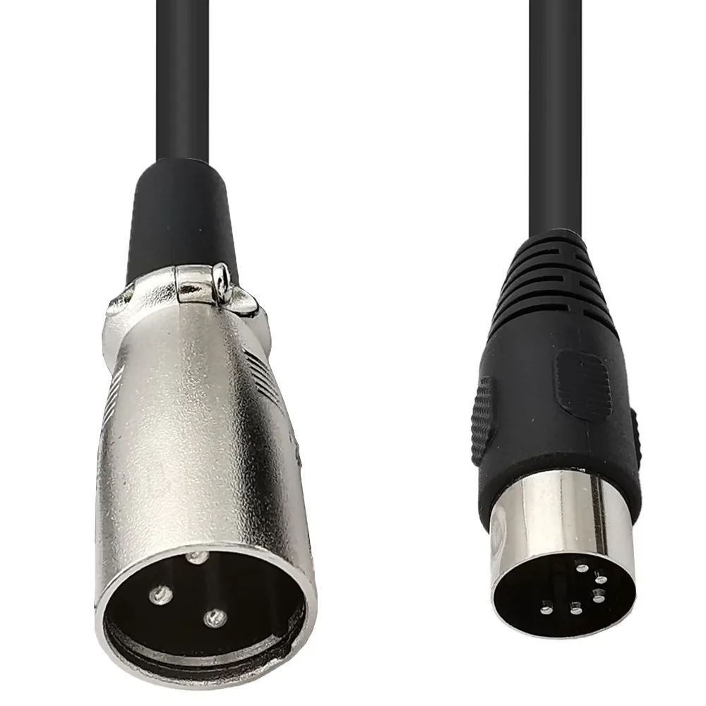MIDI to XLR Adapter Cable,DIN  - Musical Instrument Video review and price