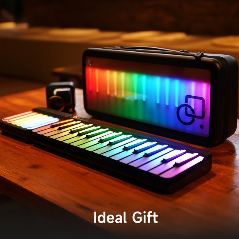 Stylish LED-Backlit PopuPiano  - Musical Instrument No Touch review and price